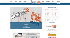 Desktop Screenshot of basketswans.at